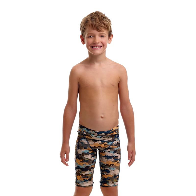 Jammer-uri de baie pentru copii Funky Trunks Miniman Jammers bilko baby 2