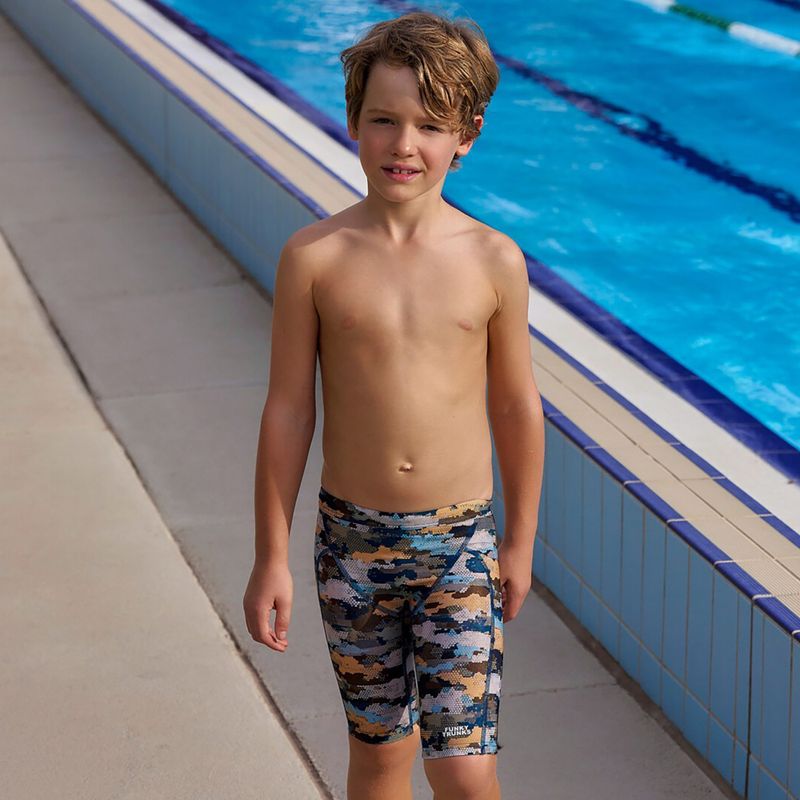 Jammer-uri de baie pentru copii Funky Trunks Miniman Jammers bilko baby 5