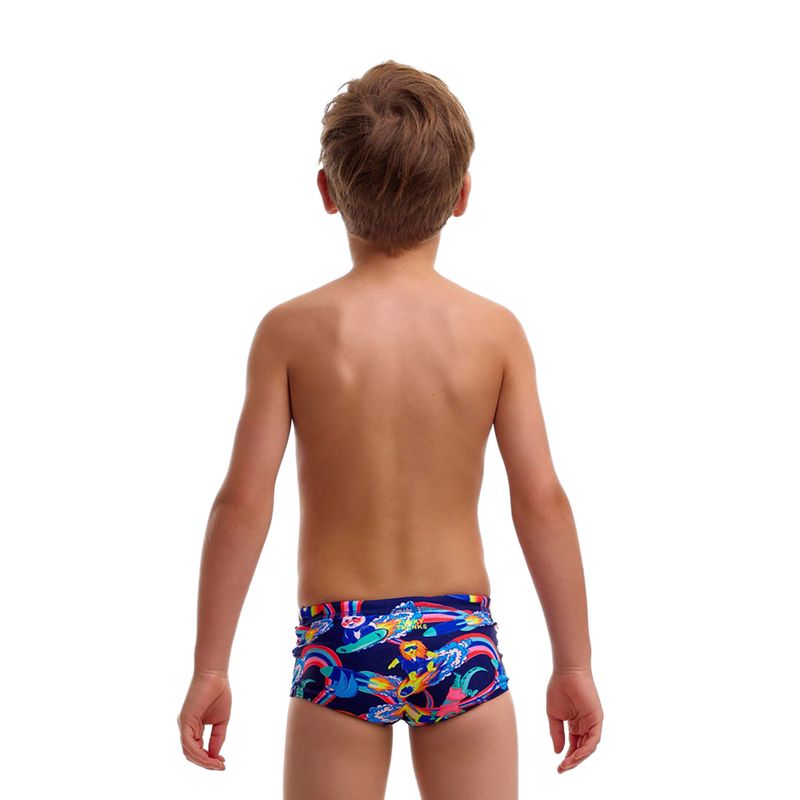 Boxeri de baie pentru băieți Funky Trunks Printed Trunks blast buddies 3