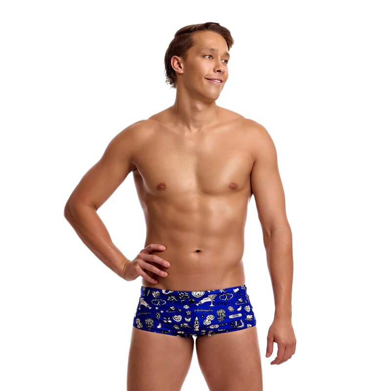 Boxeri de înot pentru bărbați Funky Trunks Sidewinder Trunks scratchy 2