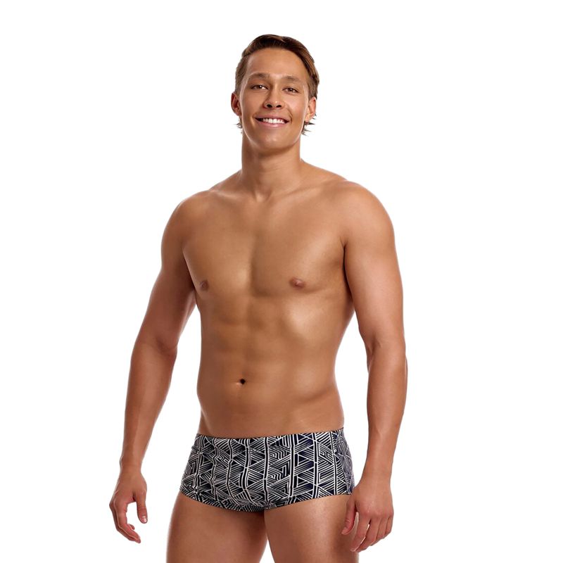 Boxeri de înot pentru bărbați Funky Trunks Sidewinder Trunks stickler 2