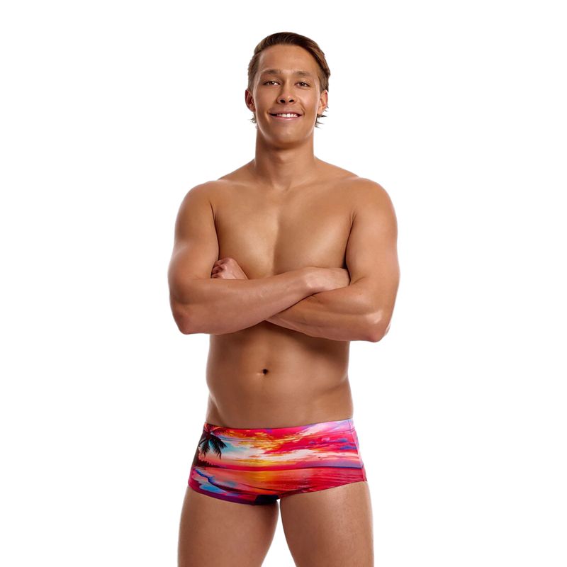 Boxeri de înot pentru bărbați Funky Trunks Sidewinder Trunks touch of paradise 2