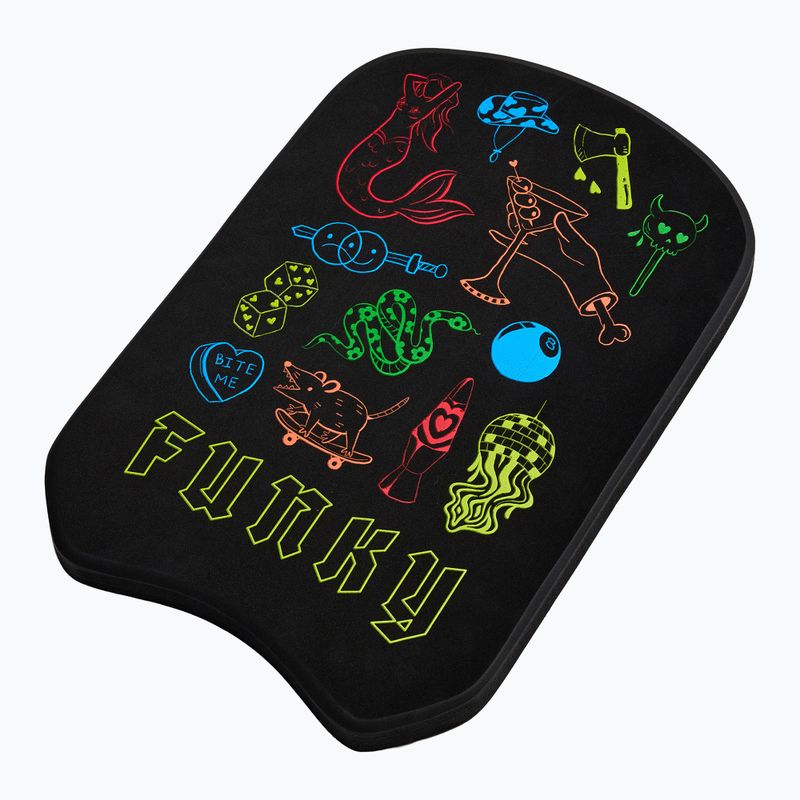Placă de înot Funky Training Kickboard doodles 3