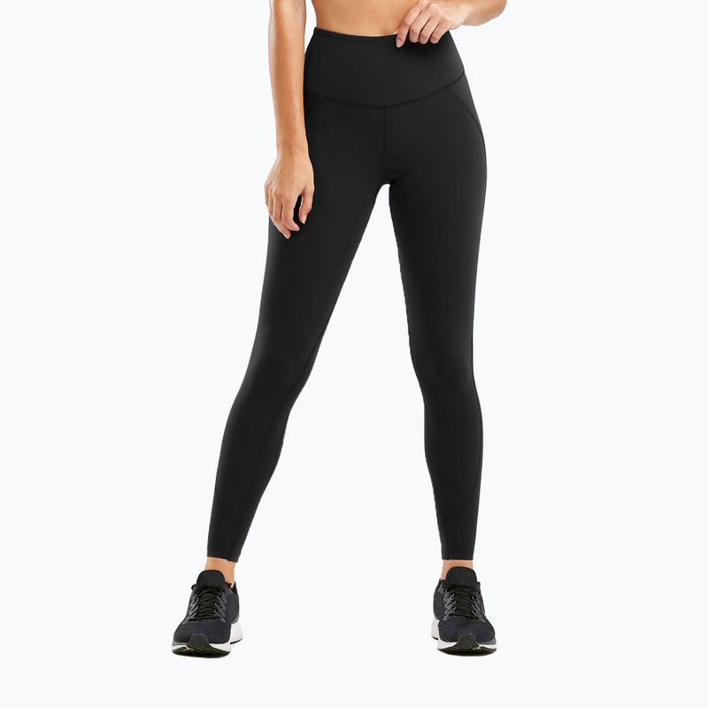 Jambiere de antrenament pentru femei 2XU Form Hi-Rise Compression negru WA5382B