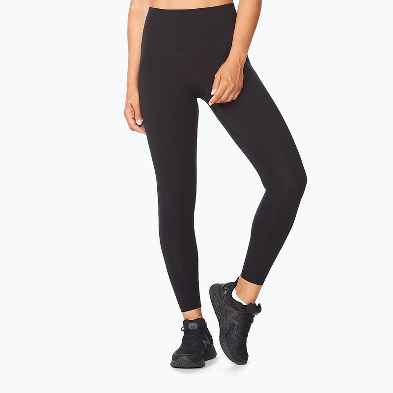 Jambiere de antrenament pentru femei 2XU Form Hi-Rise Compression negru WA5382B 2