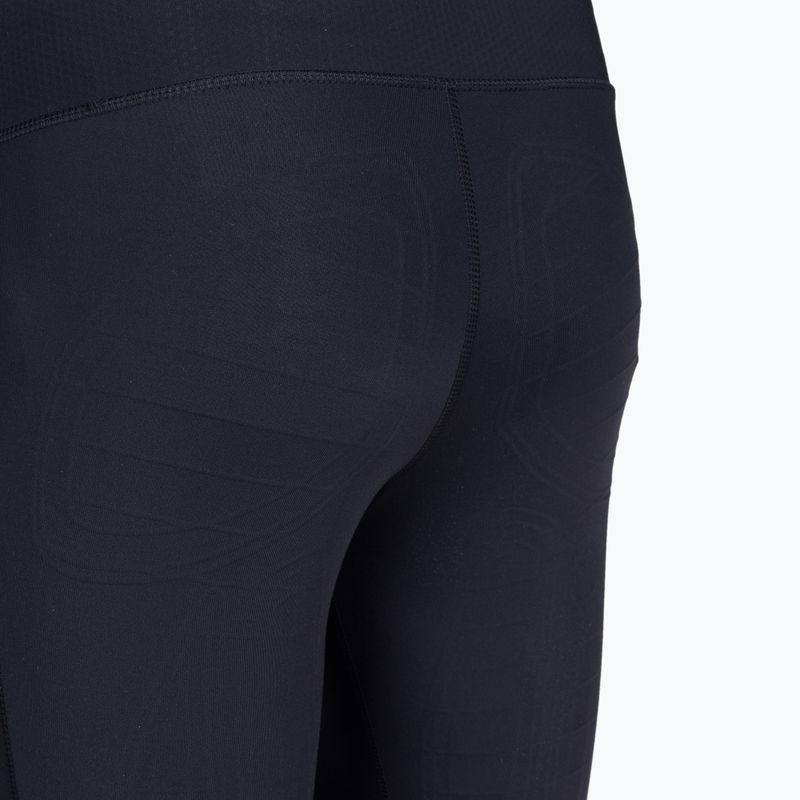Jambiere de antrenament pentru femei 2XU Force Mid-Rise Compression negru și auriu WA5367B 8