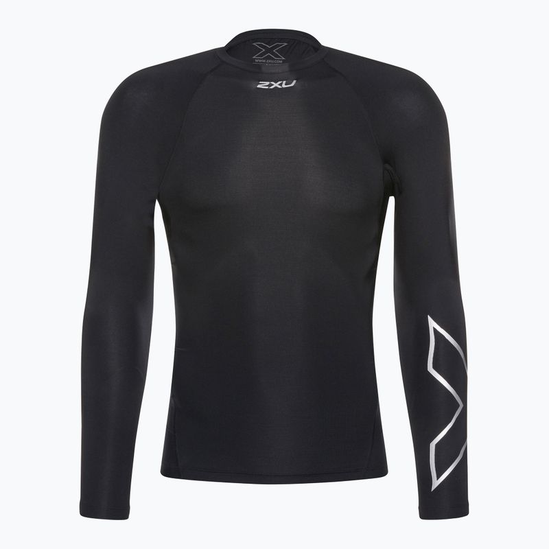 Mâneci lungi de antrenament pentru bărbați 2XU Core Compression negru MA6398A 4