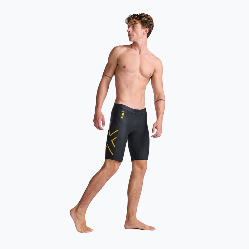 2XU Propel Buoyancy pantaloni scurți din neopren negru/ambition negru/ambition 2