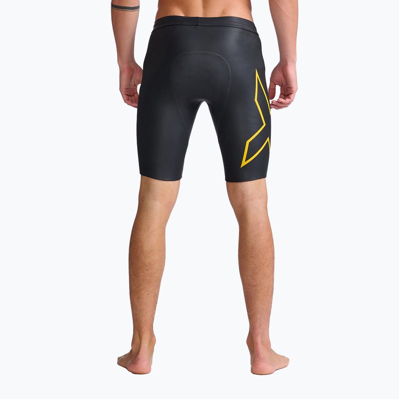 2XU Propel Buoyancy pantaloni scurți din neopren negru/ambition negru/ambition 3