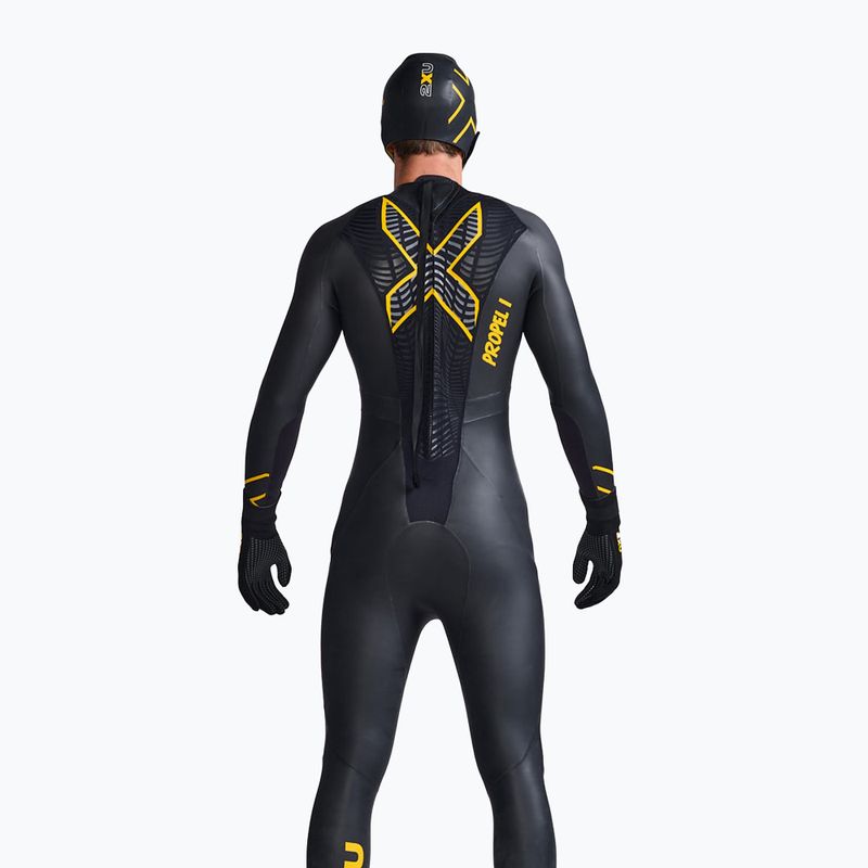 Cască de neopren 2XU Propel Neoprene black/ambition 3