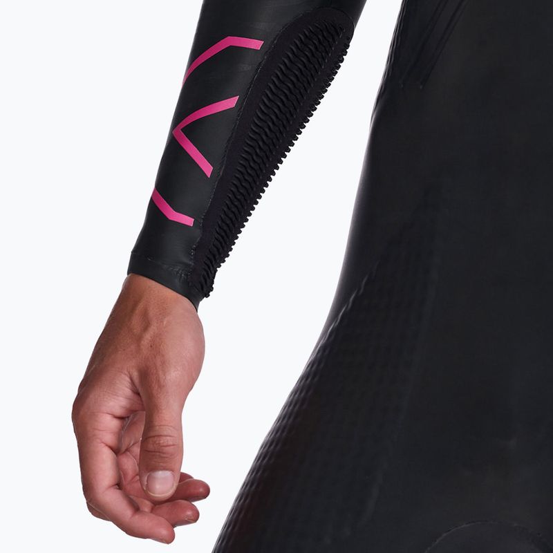 Costum de triatlon pentru bprbați 2XU Propel PRO 3 mm black/punk pink 11