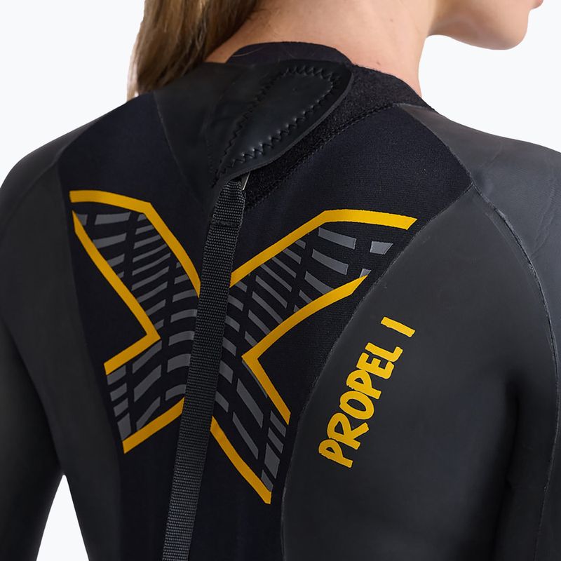 Costum de triatlon pentru femei 2XU Propel:1 negru/ambition WW4994C 3