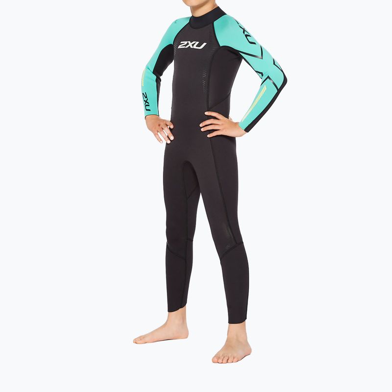 Costum de triatlon pentru copii 2XU Propel negru CW6569C 2