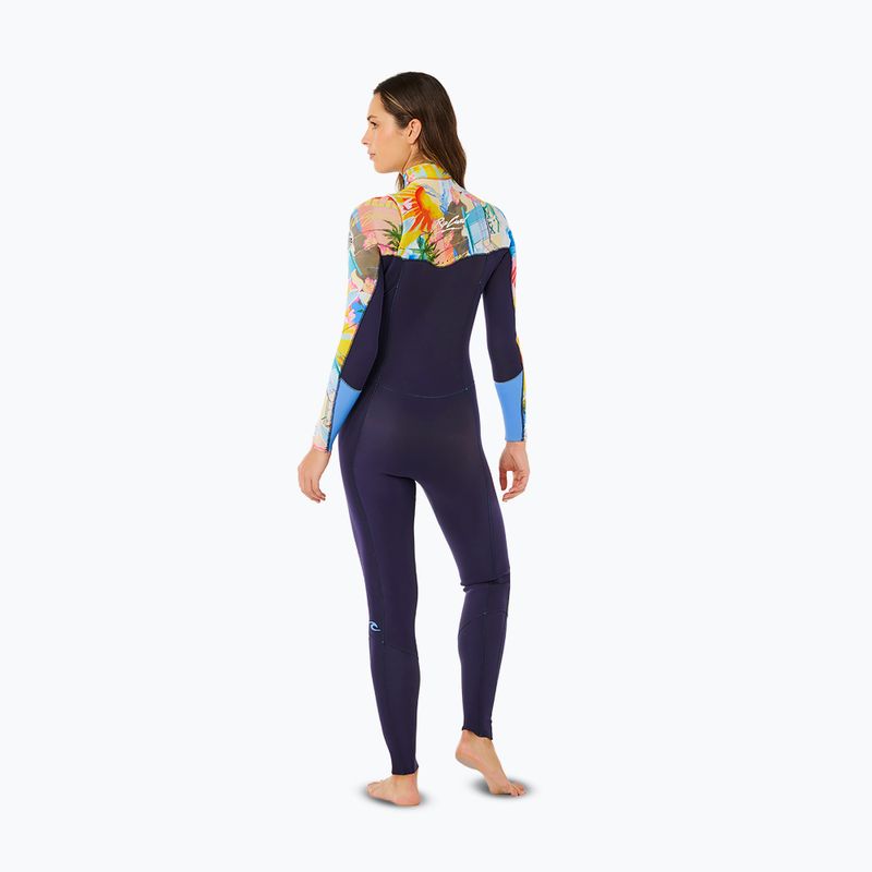 Costum de înot pentru femei Rip Curl Dawn Patrol Pro 3/2 mm Chest Zip multicolor 2