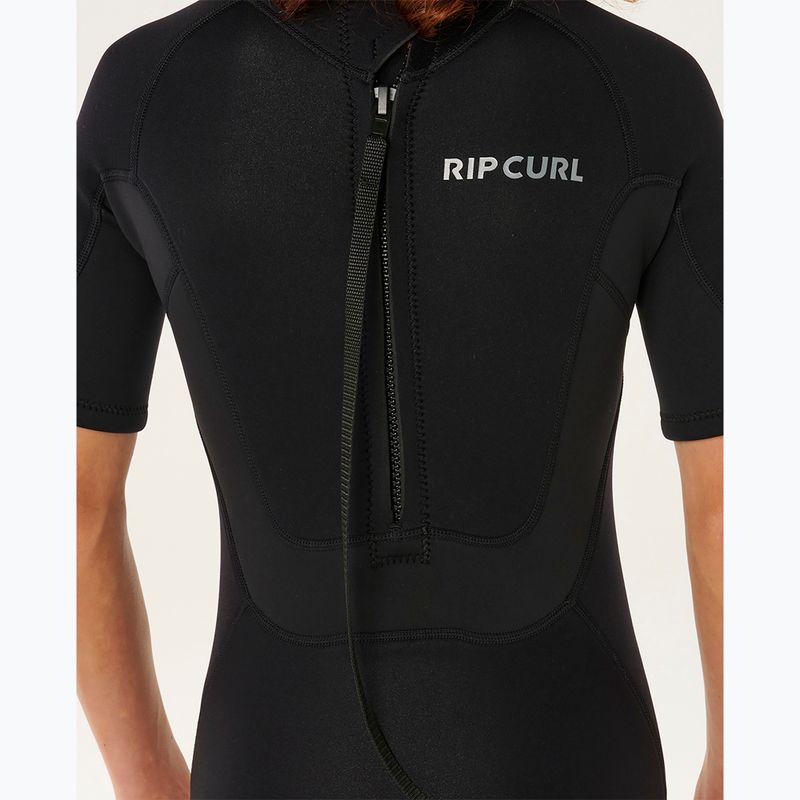 Costum de înot pentru copii Rip Curl Trad 2/2mm Back Zip Springsuit black 6