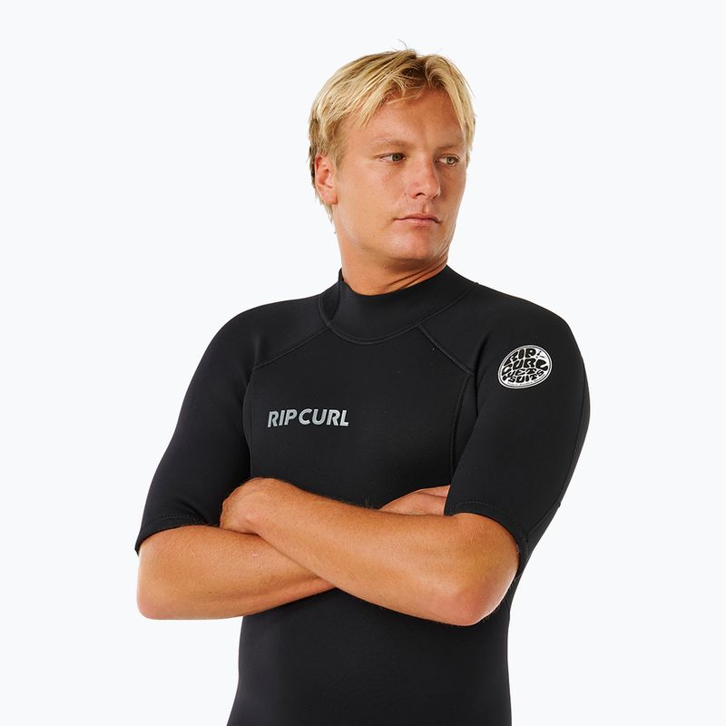 Costum de înot pentru bărbați Rip Curl Trad 2/2 mm Back Zip Springsuit black 4