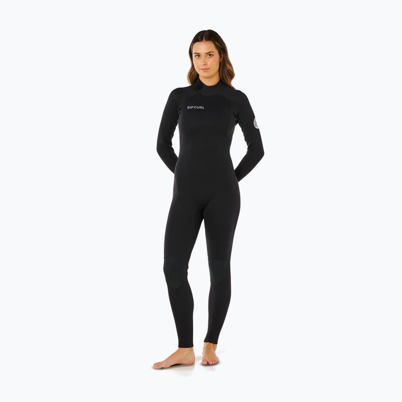 Costum de înot pentru femei Rip Curl Trad 3/2 mm Back Zip black 4