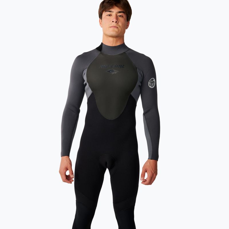 Costum de înot pentru bărbați Rip Curl Omega Bz 4/3 mm grey 4