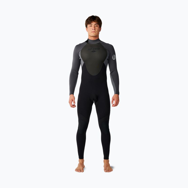 Costum de înot pentru bărbați Rip Curl Omega Bz 3/2 mm grey