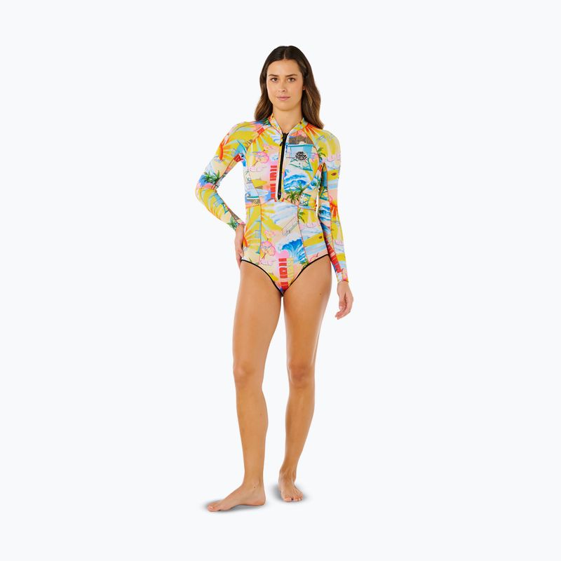 Costum de înot pentru femei Rip Curl G-Bomb 1.5 mm Full Zip Springsuit multicolor 2