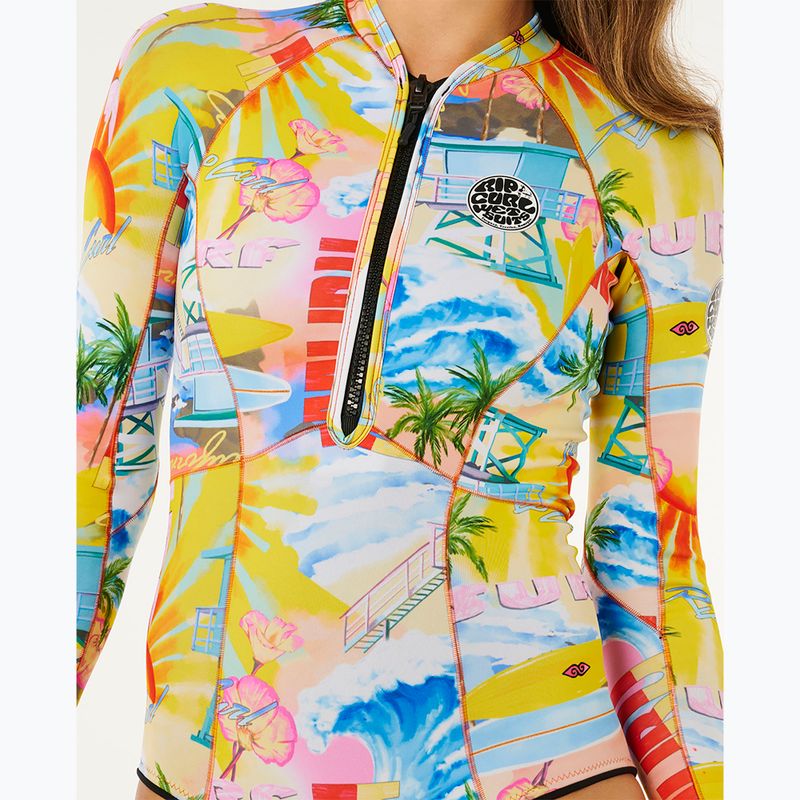 Costum de înot pentru femei Rip Curl G-Bomb 1.5 mm Full Zip Springsuit multicolor 6