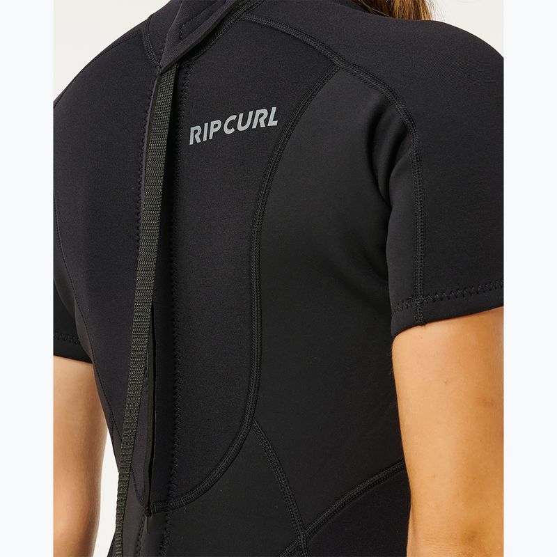 Costum de înot pentru femei Rip Curl Trad 2/2 mm Back Zip Springsuit black 6