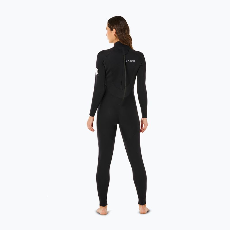 Costum de înot pentru femei Rip Curl Trad 4/3 mm Back Zip black 2