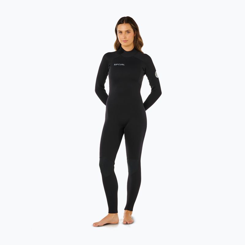 Costum de înot pentru femei Rip Curl Trad 4/3 mm Back Zip black 4