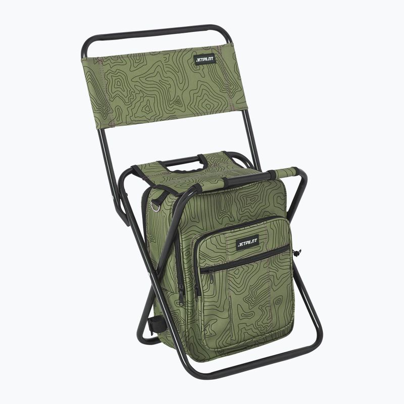 Set rucsac și scaun Jetpilot Back Rest Chilled sage