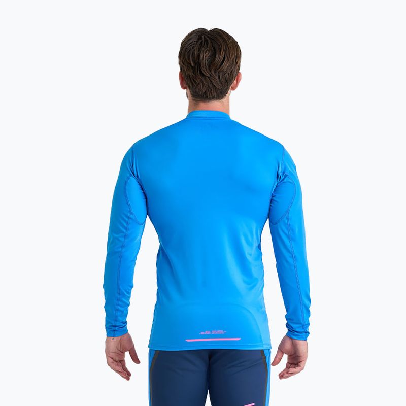 Bluză cu mânecă lungă pentru înot bărbați Jetpilot Vault Rashie blue 2