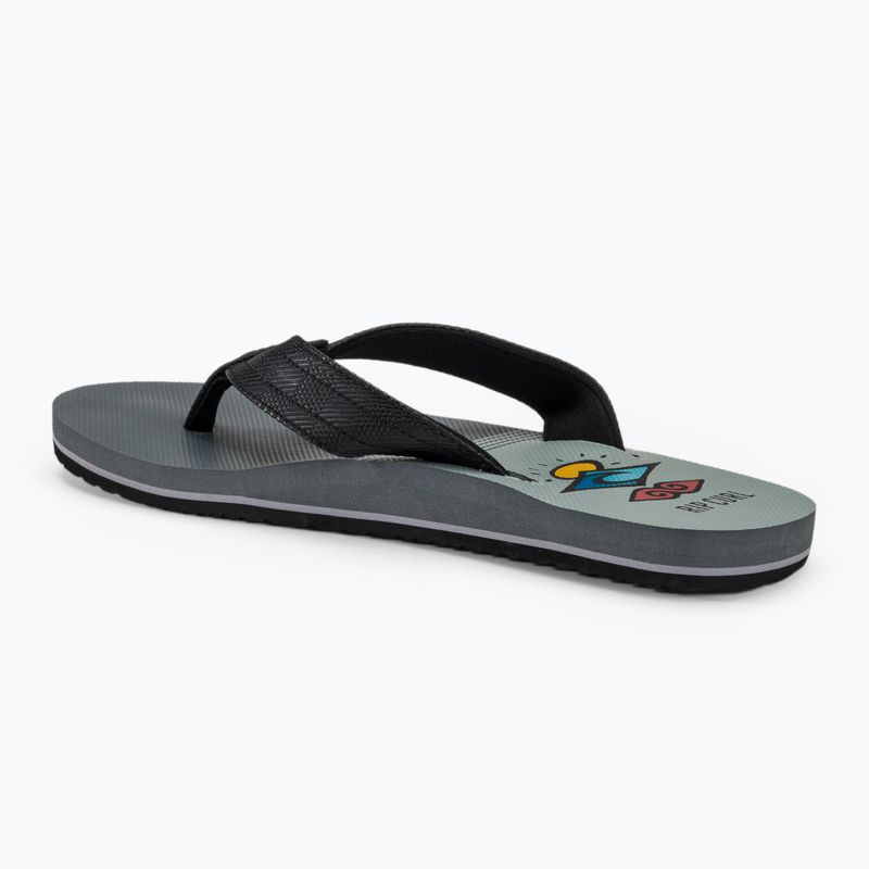 Papuci pentru bărbați Rip Curl Ripper Open Toe black/grey 3