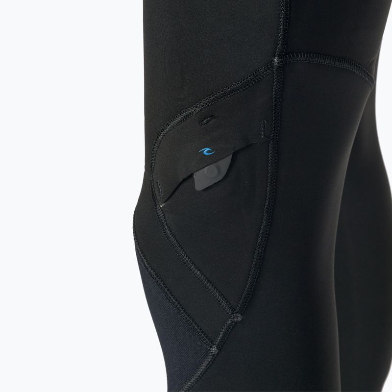 Rip Curl Flashbomb Flashbomb Zip Free 4/3mm spumă de înot pentru bărbați negru WSM8SF 6