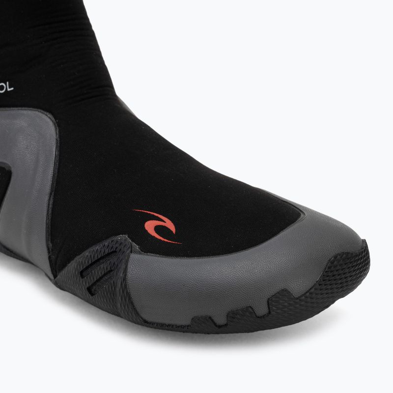 Încălțăminte din neopren pentru bărbați Rip Curl Dawn Patrol 5 mm Round Toe black 7