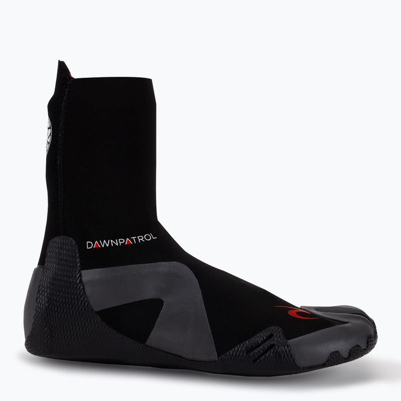 Pantofi de apă pentru bărbați Rip Curl Dawn Patrol 3mm S/Toe 90 negru WBO7AD 2