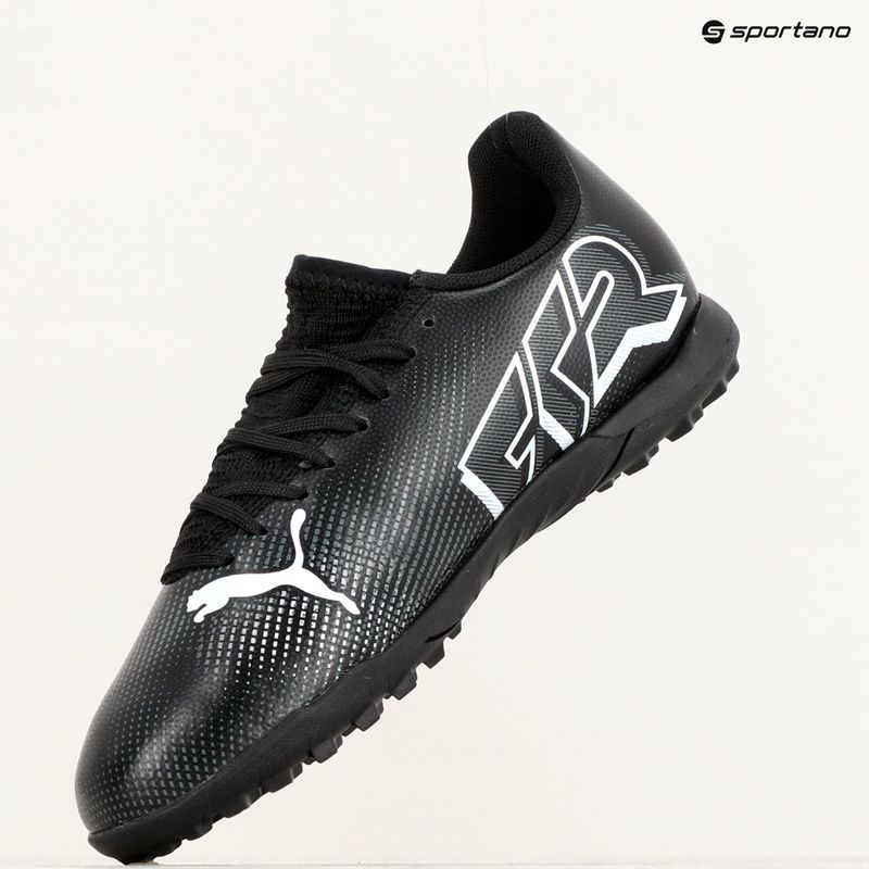 Încălțăminte de fotbal pentru copii PUMA Future 7 Play TT puma black/puma white 9