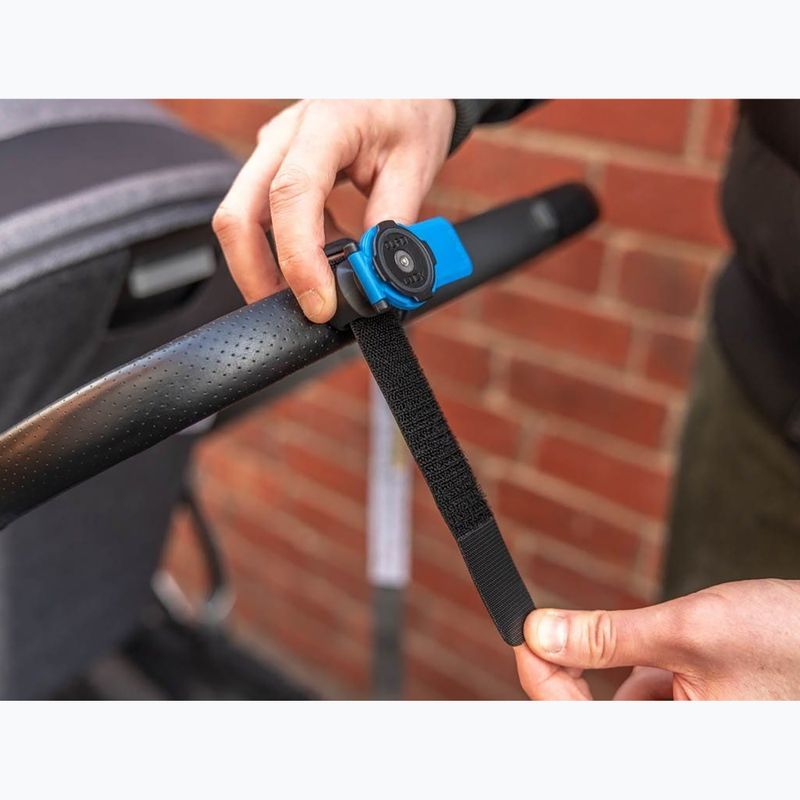 Suport de bicicletă pentru telefon Quad Lock Quick Release Strap Mount black 2