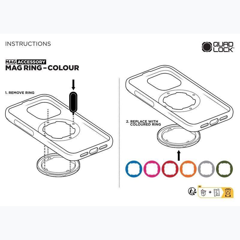 Etui pentru telefon Quad Lock Mag Case Samsung Galaxy S25 Ultra black 2