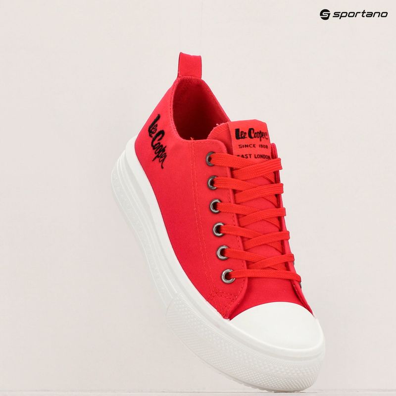 Pantofi pentru femei Lee Cooper LCW-24-44-2463 roșu 9