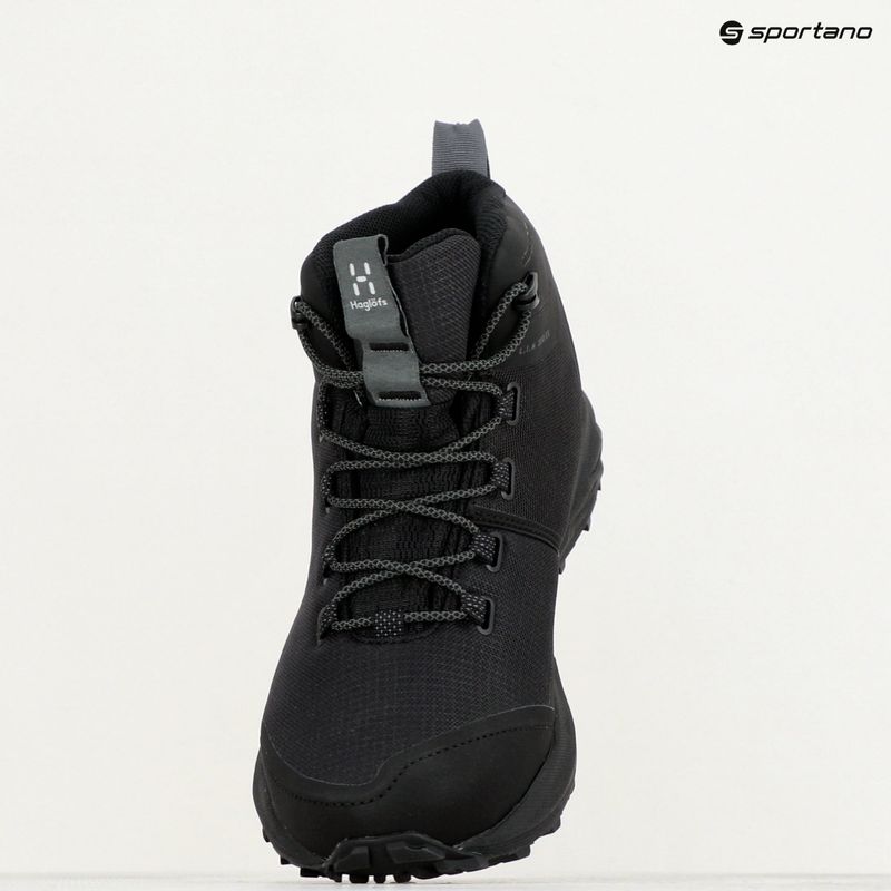 Cizme de trekking pentru bărbați Haglöfs L.I.M FH GTX Mid negru adevărat/magnetit 9
