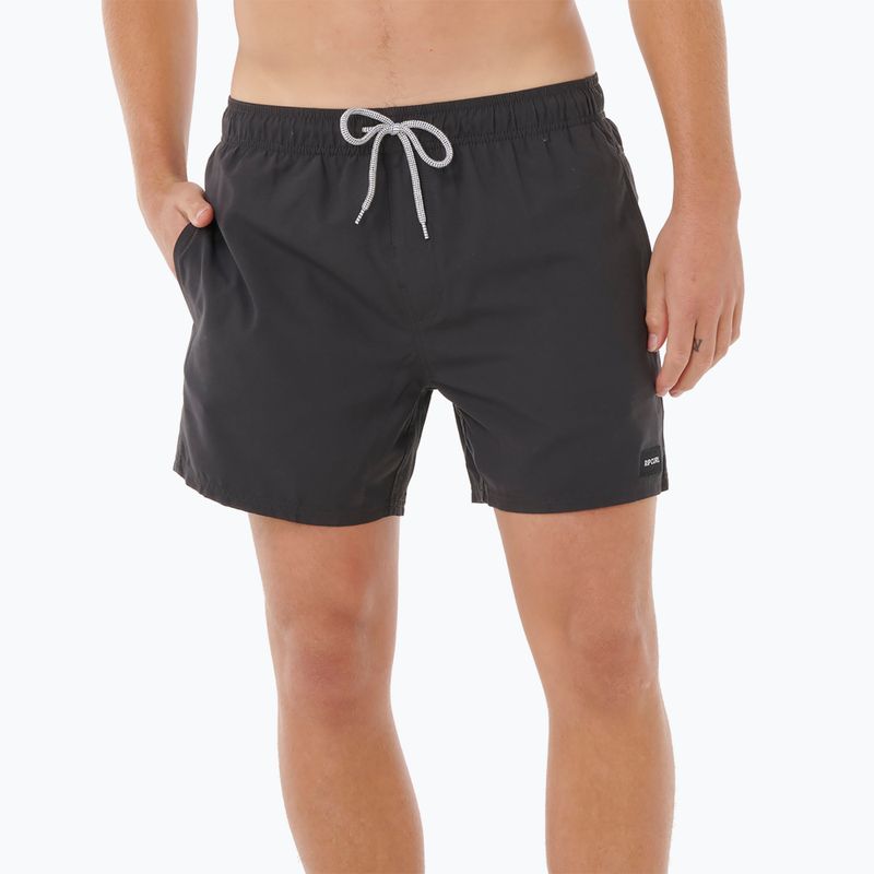 Pantaloni scurți de baie Rip Curl Offset Volley pentru bărbați negru CBOLQ4 4