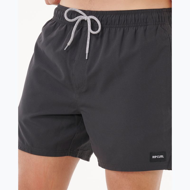 Pantaloni scurți de baie Rip Curl Offset Volley pentru bărbați negru CBOLQ4 6