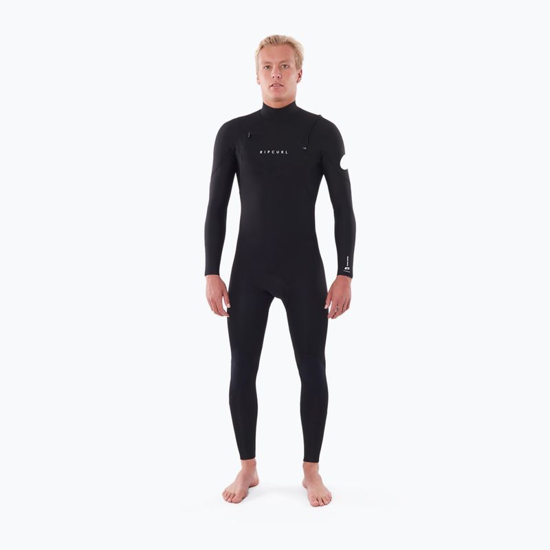 Costum de înot pentru bărbați Rip Curl Dawn Patrol 4/3mm negru WSM9CM Wetsuit de înot 6