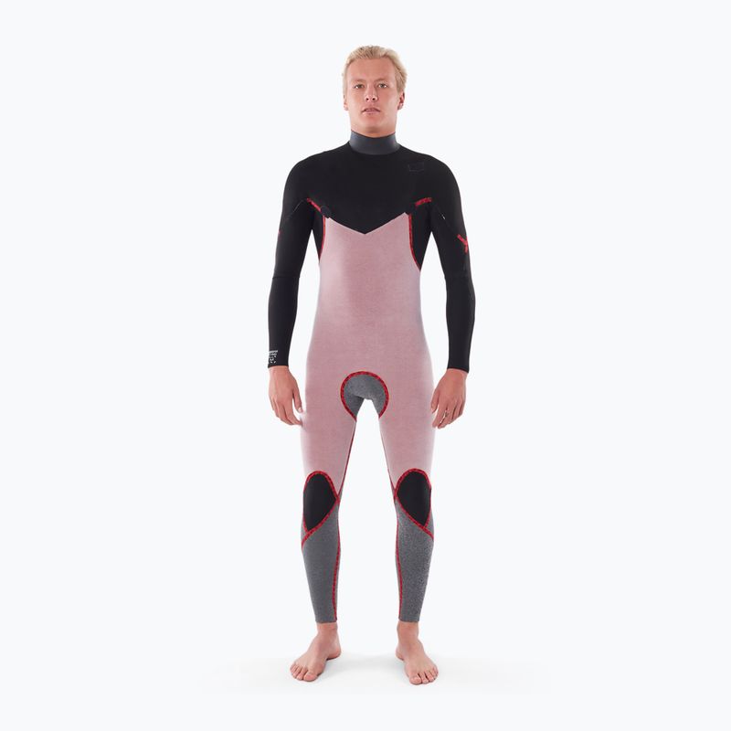 Costum de înot pentru bărbați Rip Curl Dawn Patrol 4/3mm negru WSM9CM Wetsuit de înot 9