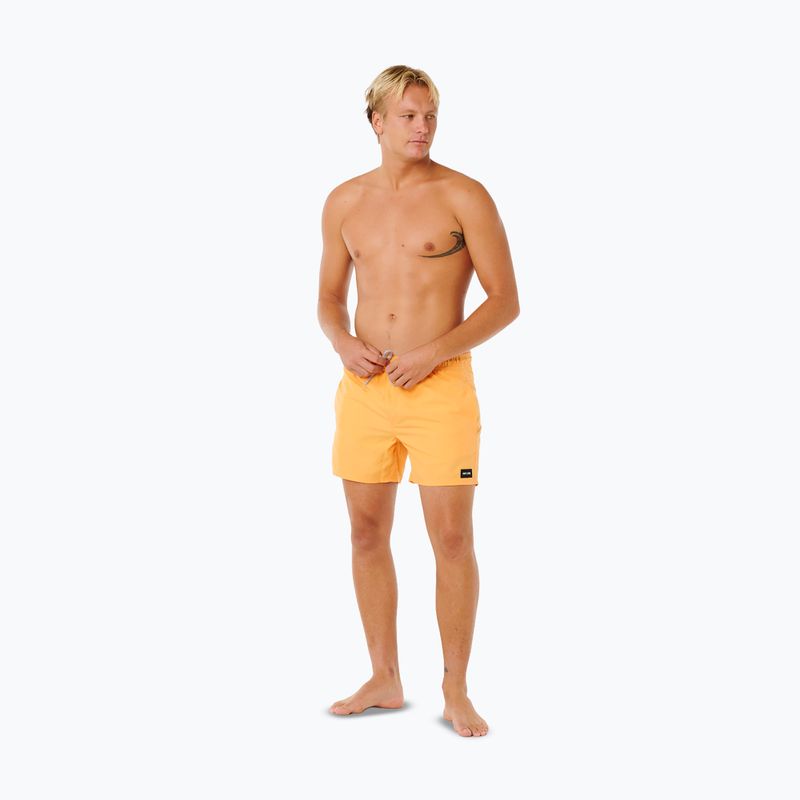 Pantaloni scurți de baie pentru bărbați Rip Curl Offset Volley bright orange 2