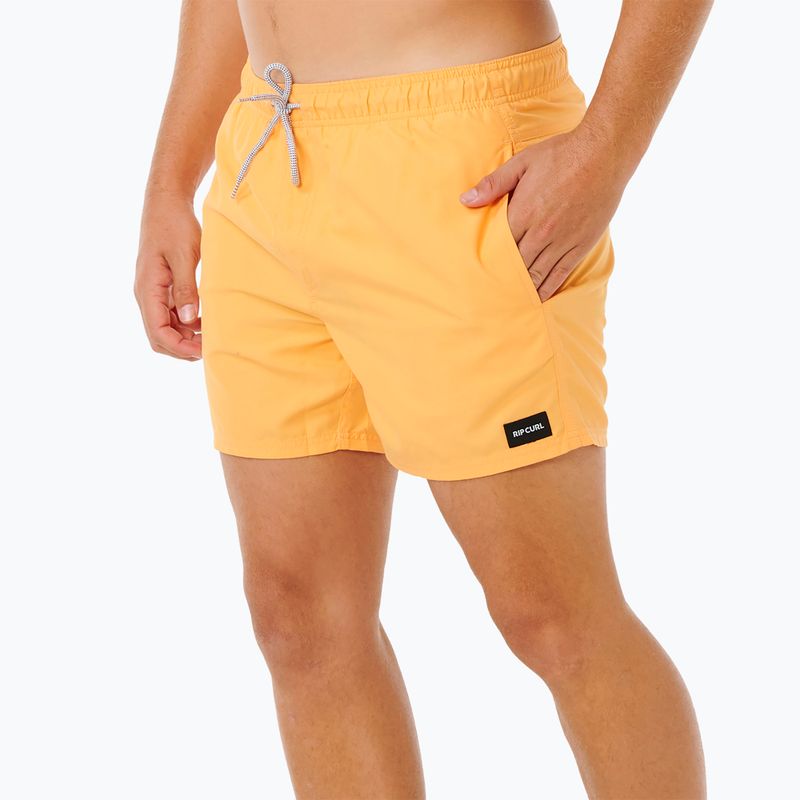 Pantaloni scurți de baie pentru bărbați Rip Curl Offset Volley bright orange 4
