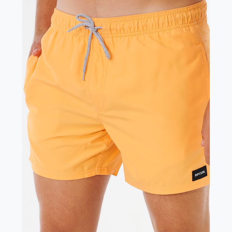 Pantaloni scurți de baie pentru bărbați Rip Curl Offset Volley bright orange 5