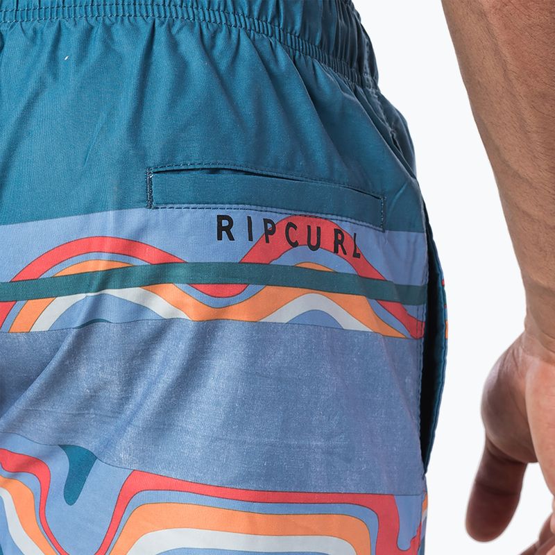 Bărbați Rip Curl Rider's 16'' Volley pantaloni scurți de înot albastru CBOMK4 3