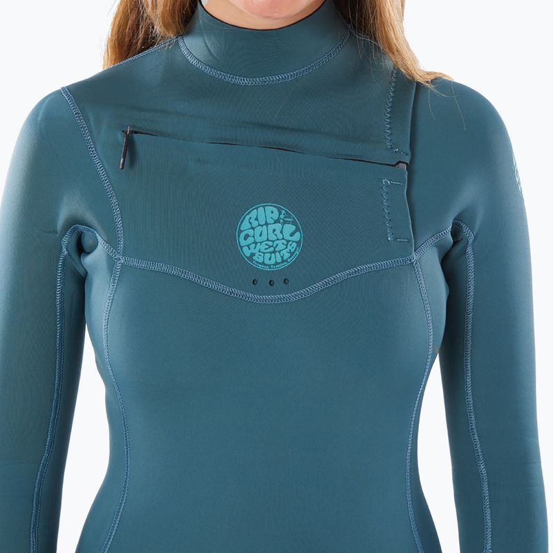 Rip Curl Dawn Patrol 4/3mm GB costum de neopren pentru femei verde 3