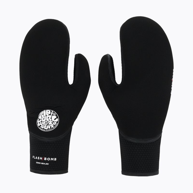 Mănuși de neopren pentru bărbați Rip Curl Flashbomb 7/5mm 90 negru WGLYFF 3