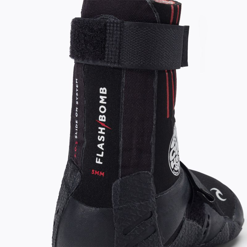 Pantofi de apă pentru bărbați Rip Curl Flashbomb 5mm Round Toe 90 negru WBOYCF 8
